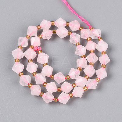 Natural Rose Quartz Beads Strands G-T144-23A-05-1