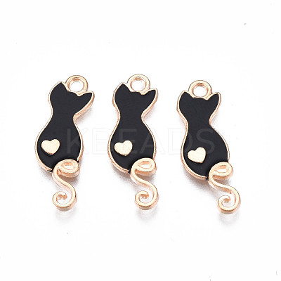 Alloy Enamel Pendants X-ENAM-S115-144A-1