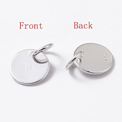 925 Sterling Silver Pendants STER-K167-006B-S-1