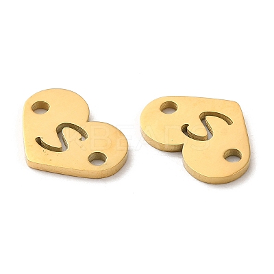 Ion Plating(IP) 304 Stainless Steel Connector Charms STAS-C081-04G-S-1