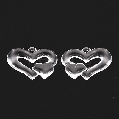 Transparent Acrylic Beads TACR-S154-57B-205-1