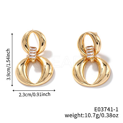 Trendy European and American Style Fashion Earrings UN8213-1-1