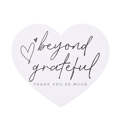 Coated Paper Thank You Greeting Card X1-DIY-F120-03C-1