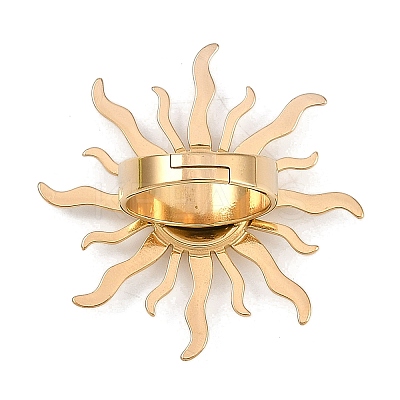 304 Stainless Steel Rings for Women RJEW-U029-01G-1
