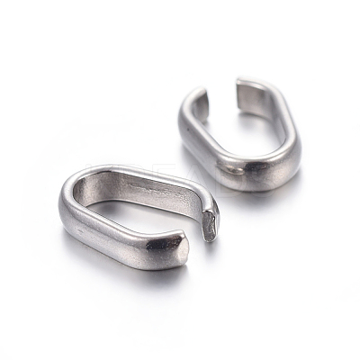 Tarnish Resistant 201 Stainless Steel Quick Link Connectors X-STAS-P223-02P-04-1