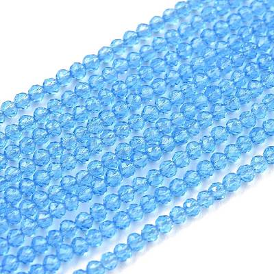 Glass Beads Strands G-K185-16F-1