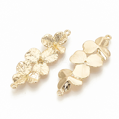 Brass Links Rhinestone Settings X-KK-S345-078-1
