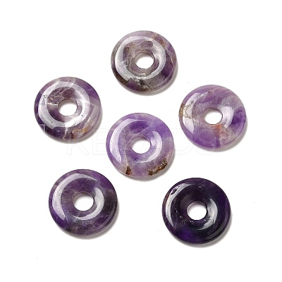 Natural Amethyst Pendants G-I331-01L-1
