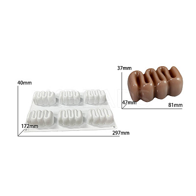 DIY Silicone Display Molds LS-SIMO-P008-06-1