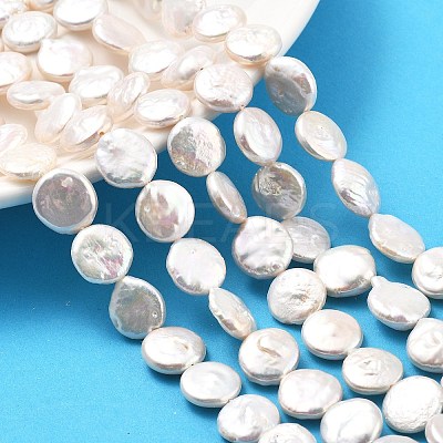 Natural Baroque Keshi Pearl Beads Strands PEAR-B004-16C-04A-1