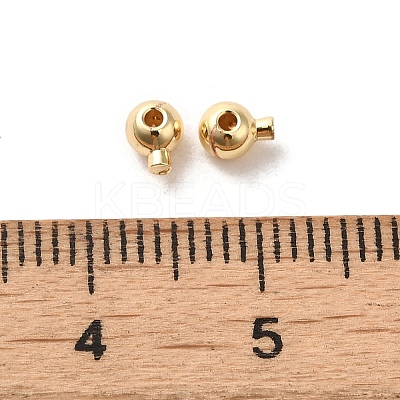 Brass Crimp Beads X-KK-F826-04LG-1