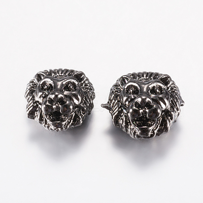 Tibetan Style Alloy Beads PALLOY-F200-13B-1