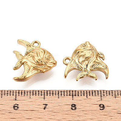 304 Stainless Steel Pendants STAS-N114-34G-1