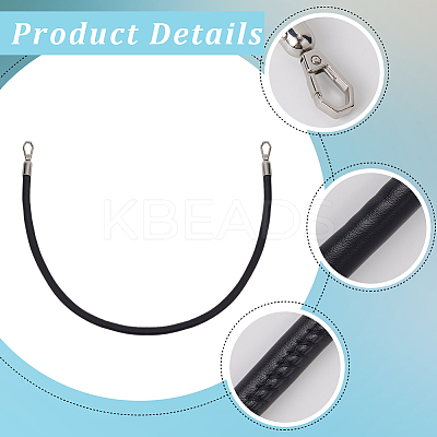 Round PU Imitation Leather Bag Handles FIND-WH20023-029P-03-1