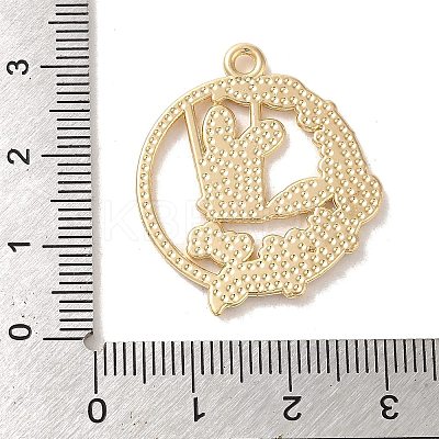 Alloy Enamel Pendants ENAM-147-03H-G-1