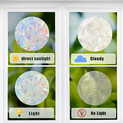 Rainbow Prism Paster DIY-WH0203-75-1