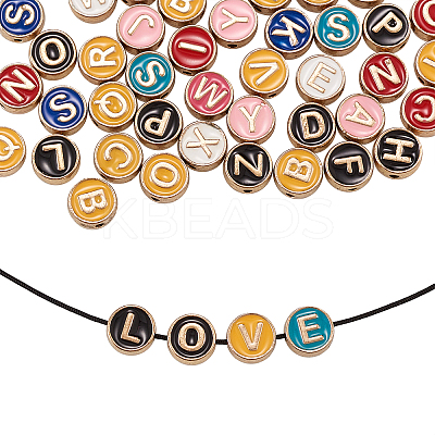 Alloy Enamel Beads ENAM-CJ0001-22-1