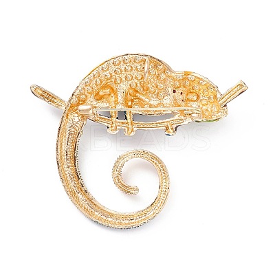 Alloy Enamel Brooches JEWB-P012-06B-1