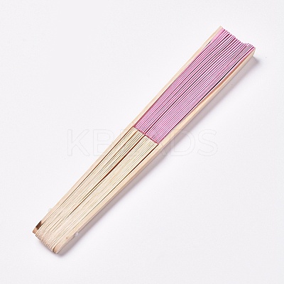 Wood Fans AJEW-WH0098-99J-1