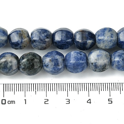 Natural Blue Spot Jasper Beads Strands G-H023-A07-01-1
