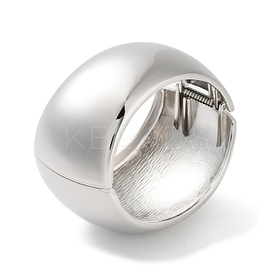 Alloy Wide Hinged Bangles BJEW-C058-08P-1-1