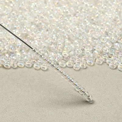 12/0 Grade A Round Glass Seed Beads X-SEED-Q010-F533-1