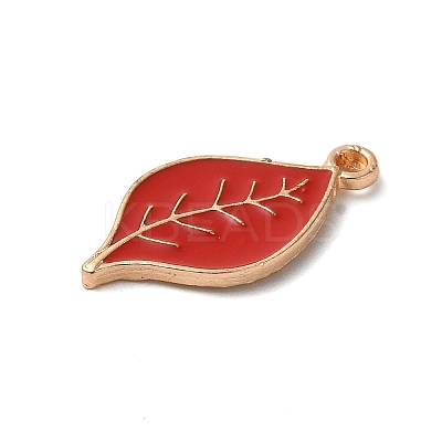 Thanksgiving Day Theme Alloy Enamel Pendants ENAM-M002-03G-08-1