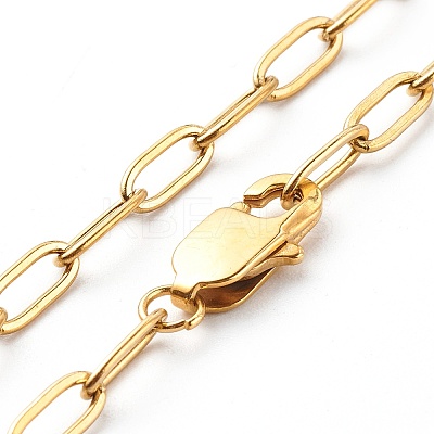 304 Stainless Steel Cable Chain Necklaces X-NJEW-JN03628-02-1