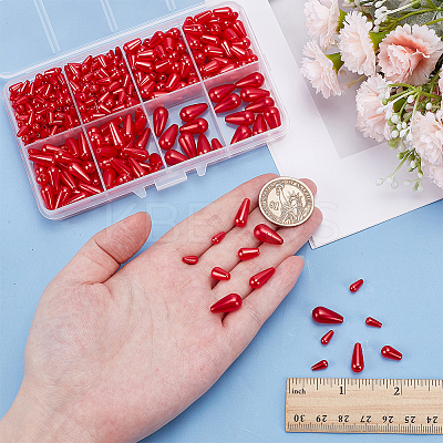 42G 3 Styles ABS Plastic Imitation Pearl Beads FIND-AR0006-05B-1