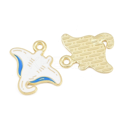 Ocean Alloy Enamel Pendants FIND-E057-02B-1