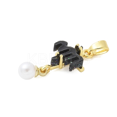 Rack Plating Brass Pendants KK-Q009-03G-06-1