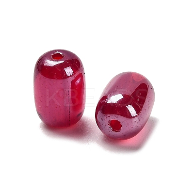 Opaque Glass Beads GLAA-Z012-01I-1
