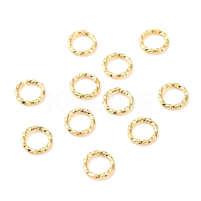 Brass Open Jump Rings X-KK-F824-110B-G-1