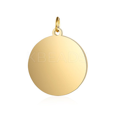 Ion Plating(IP) 304 Stainless Steel Pendants STAS-S105-T638-2-20-1