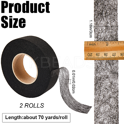 Non-woven Fabric Polyamide Double-sided Hot Melt Adhesive Film LS-DIY-WH0568-04A-1