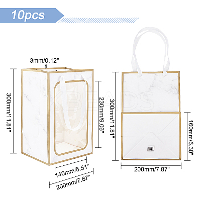 Rectangle Paper Bags LS-CARB-WH00012-02B-1