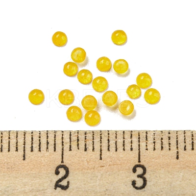 Natural White Jade Dyed Cabochons G-H309-02-06-1
