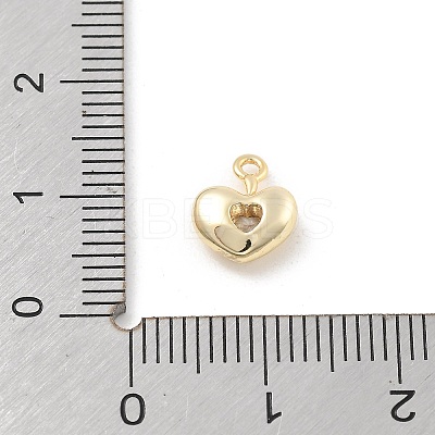 Brass Micro Pave Cubic Zirconia Pendants KK-D283-02G-1