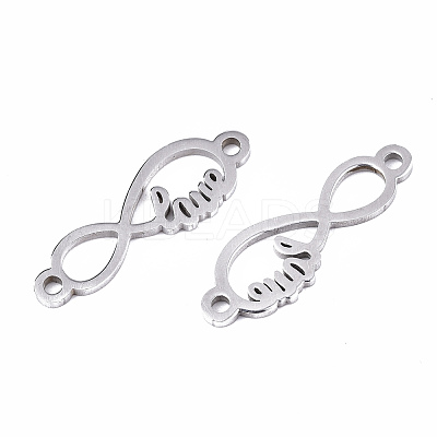 Tarnish Resistant 201 Stainless Steel Links Connectors STAS-S080-039P-1