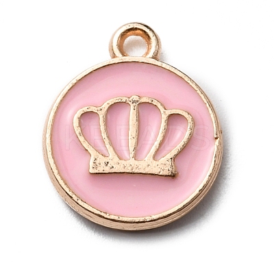 Alloy Enamel Charms ENAM-CJC0011-80B-1