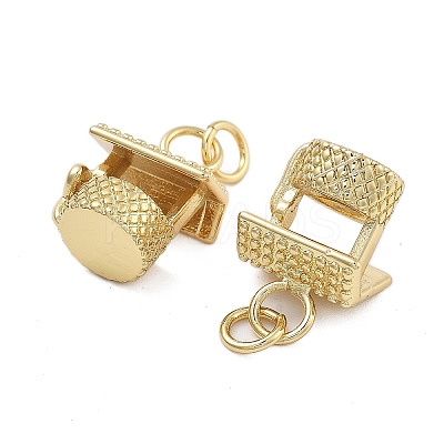 Brass Pendants KK-Q006-16G-1
