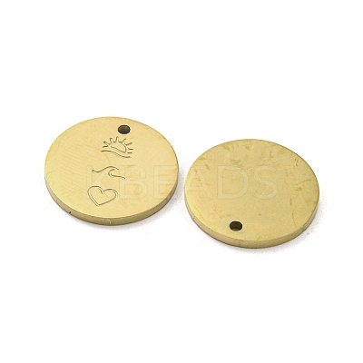 Ion Plating(IP) 316L Stainless Steel Pendants STAS-K280-10A-G-1