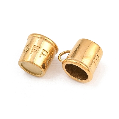 304 Stainless Steel Pendants STAS-H241-37C-G-1