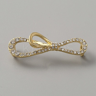 Crystal Rhinestone Shoe Lace Decoration FIND-WH0032-36LG-01-1