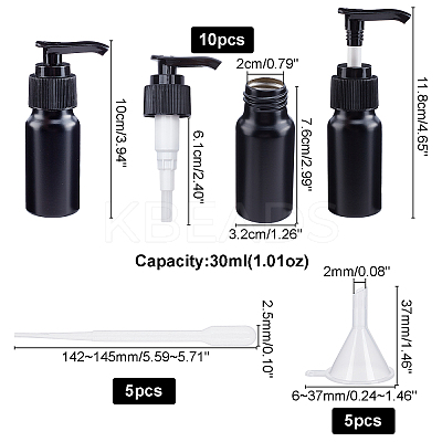 Refillable Aluminum Spray Bottles MRMJ-PH0001-40-1