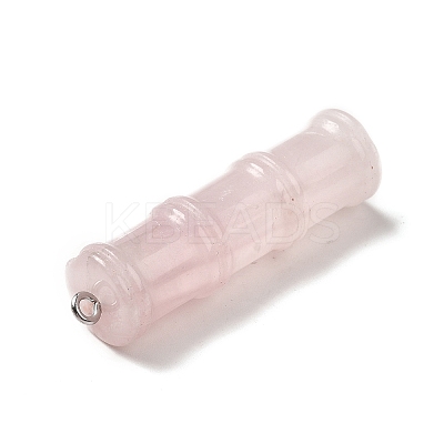 Natural Rose Quartz Pendants G-I340-A15-1