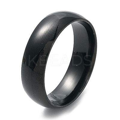 Ion Plating(IP) 304 Stainless Steel Flat Plain Band Rings STAS-I160-A-20mm-B-1