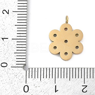 304 Stainless Steel Enamel Pendants STAS-I325-102D-G-1