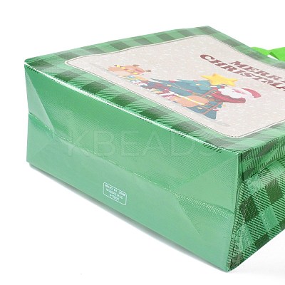 Christmas Theme Laminated Non-Woven Waterproof Bags ABAG-B005-02B-02-1