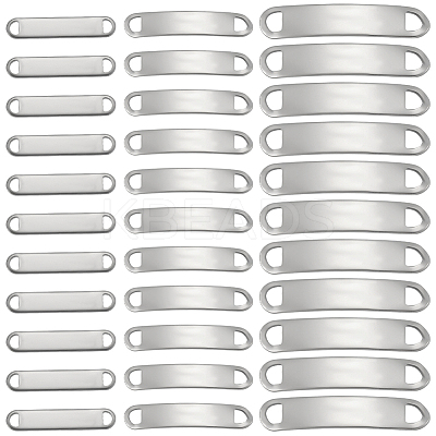 60Pcs 3 Styles 201 Stainless Steel Links/Connectors STAS-BBC0007-44-1